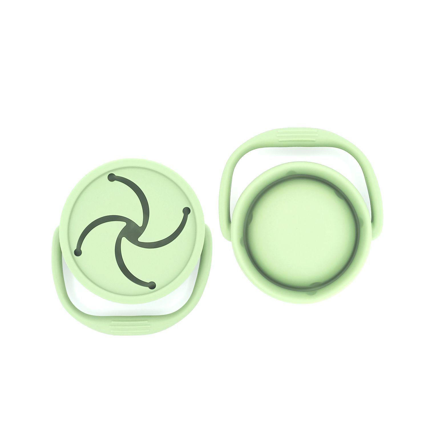 Vaso Cereal Silicona Olive-2
