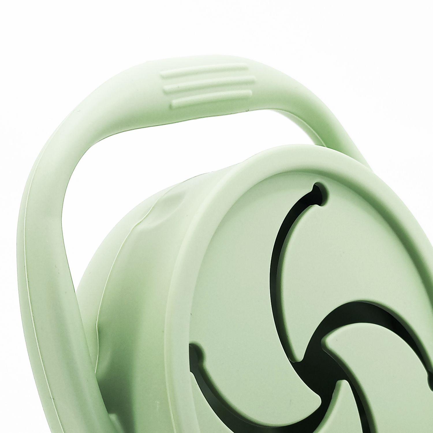 Vaso Cereal Silicona Olive-5