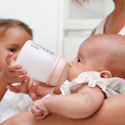 MAMADERA 270ML LACTANCIA ZERO TETINA SILICONA FLUJO MEDIO-4