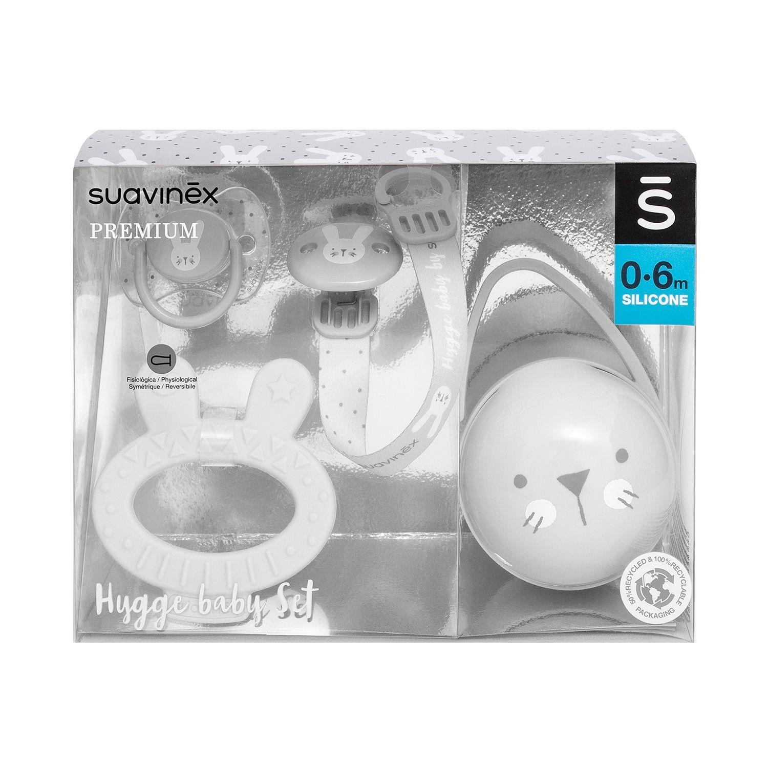 Set de Regalo Premium Para Recién Nacido Hygge Gris (4 Pcs)-6