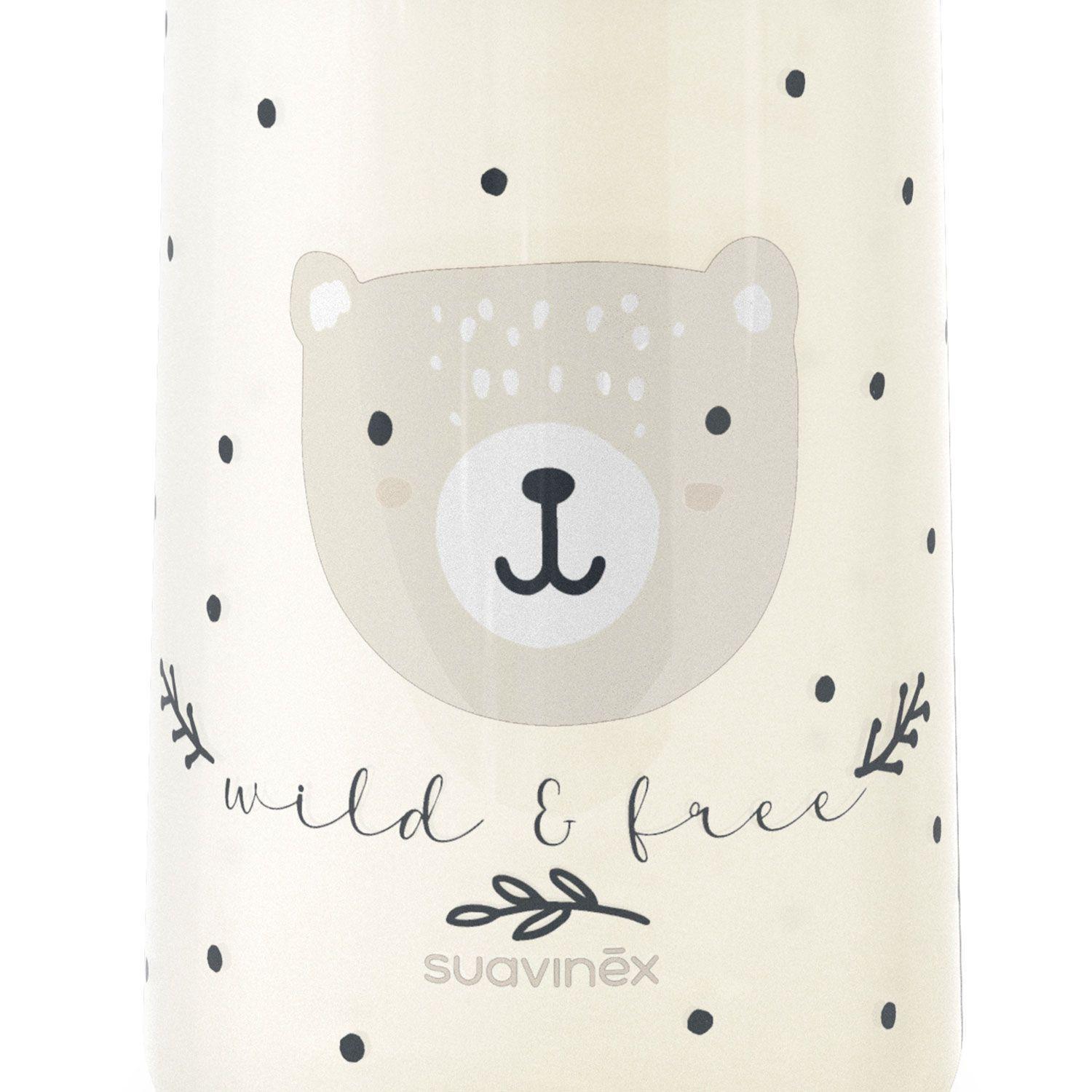 Mamadera 270 Ml Fisiol gica Silicona Wild Beige-1