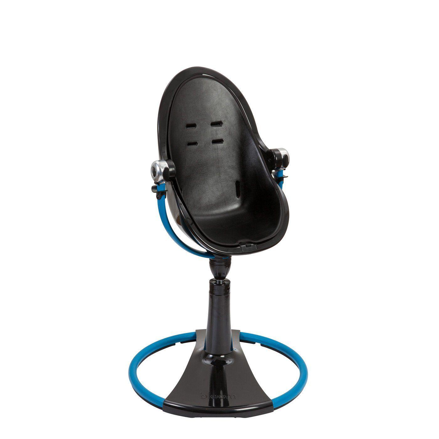SILLA ALTA BLOOM FRESCO CHROME GIRO NEGRO AZUL-4