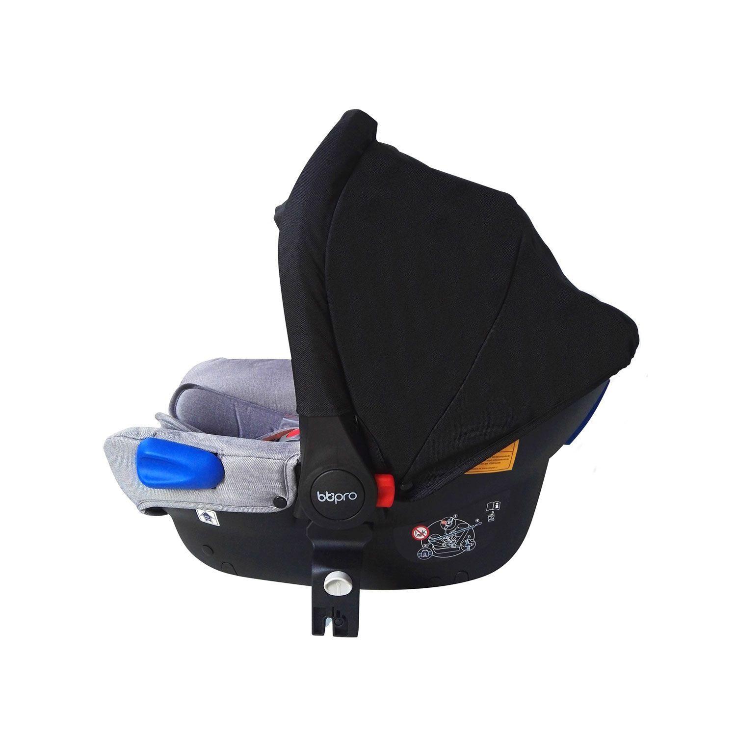 SILLA DE AUTO ZOE GRIS PLATA NEGRO-2