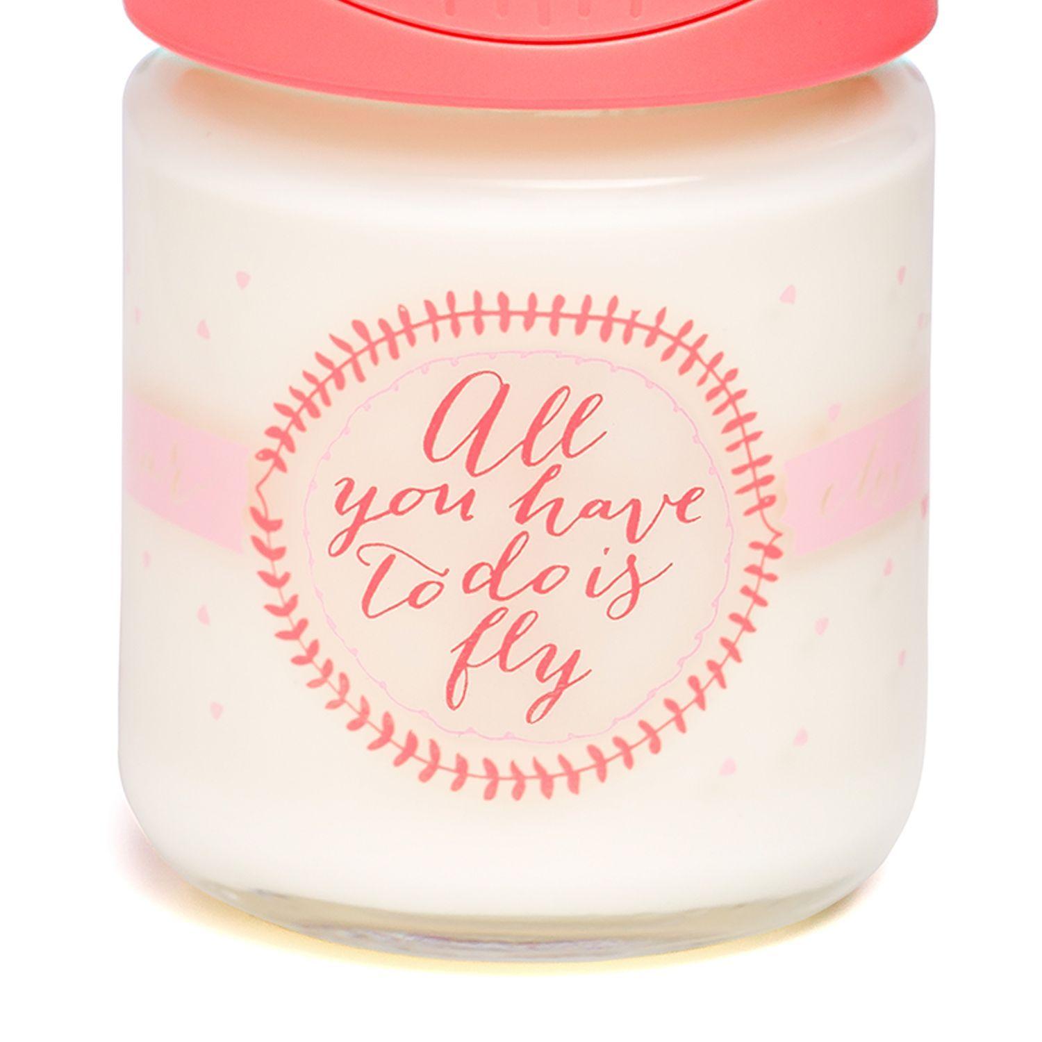 MAMADERA DE VIDRIO 120 ML TETINA REDONDA SILICONA FLY-2