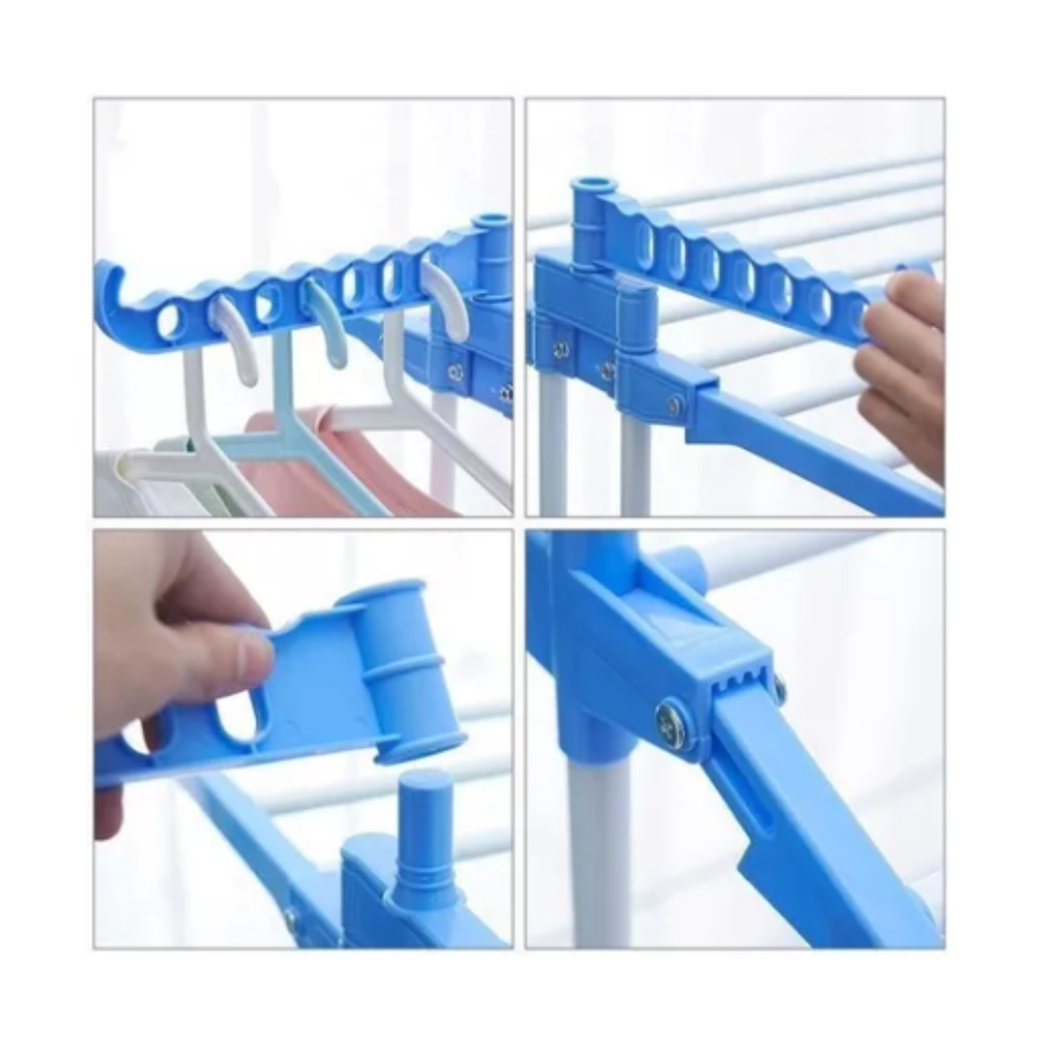 Tendedero Colgador 3 niveles plegables-3