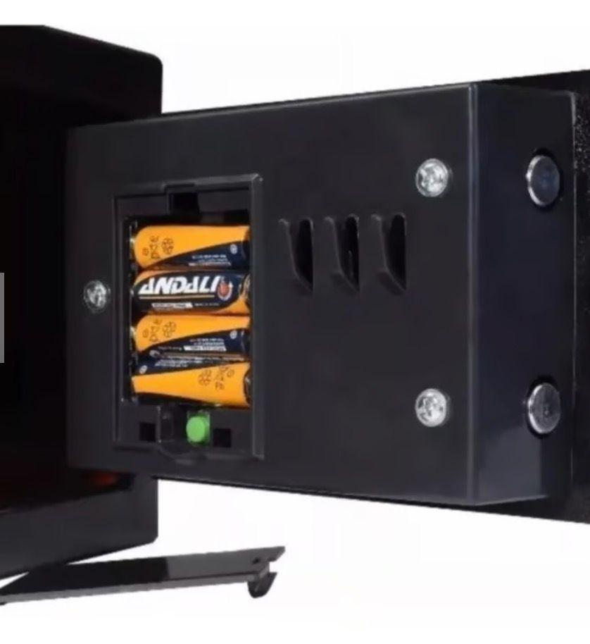 Caja Fuerte Seguridad Electrónicacombinación Color Negro-1