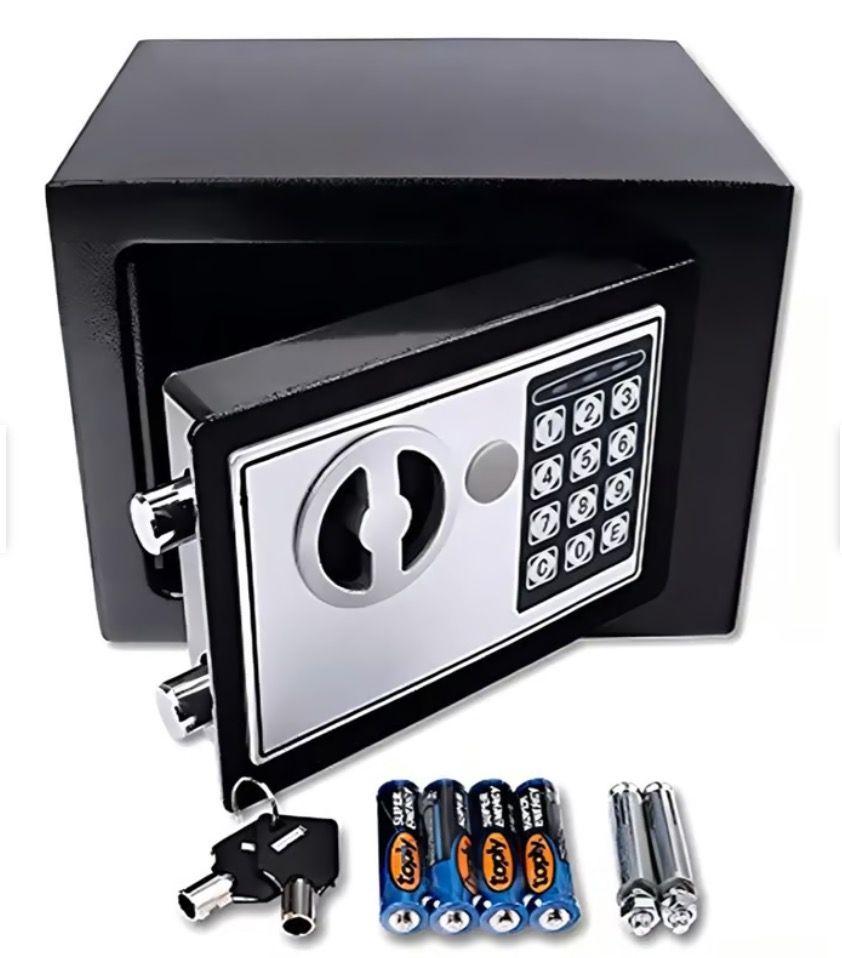 Caja Fuerte Seguridad Electrónicacombinación Color Negro-2