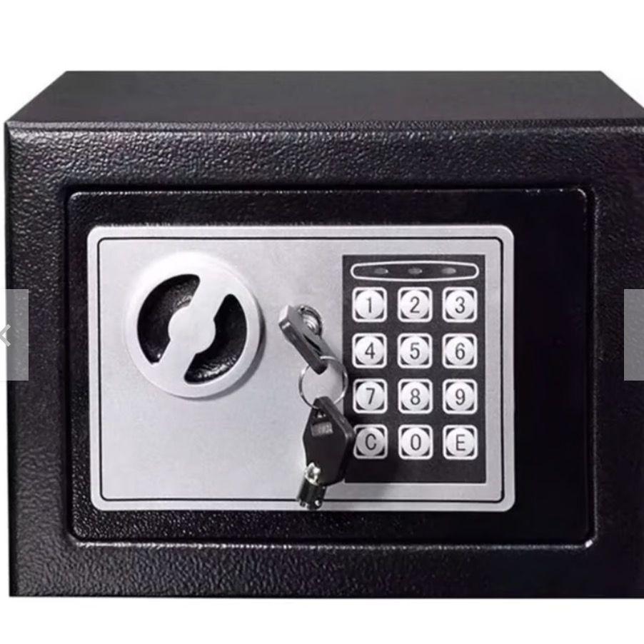 Caja Fuerte Seguridad Electrónicacombinación Color Negro-4