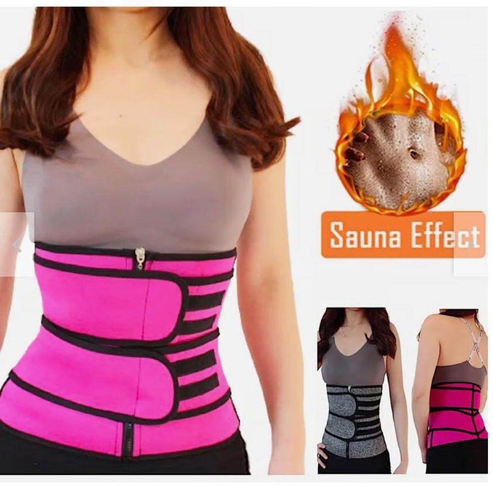 Faja Reductora de Cintura Ajustable Mujer Talla L-3