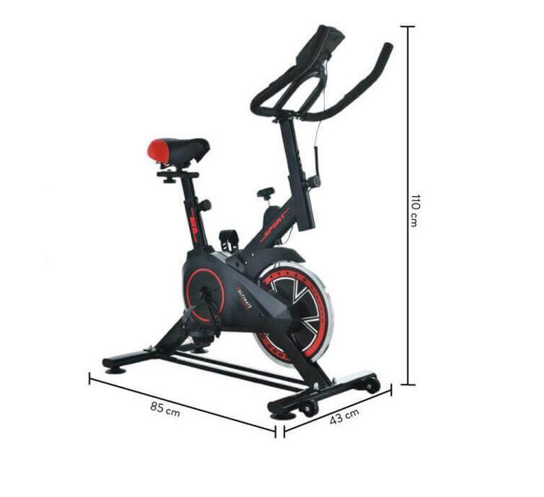 Bicicleta Estatica Rojo-negro S-1000-5