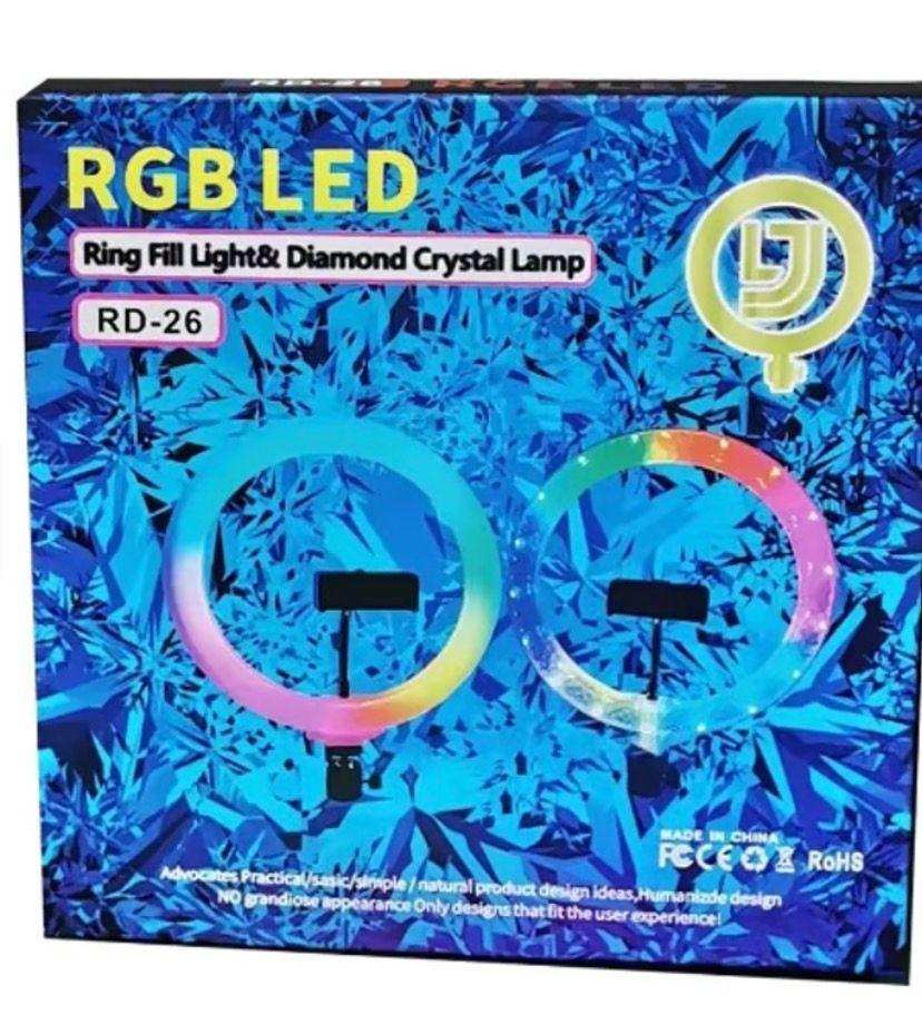 Aro De Luz Rgb Iluminación Rd-26-3