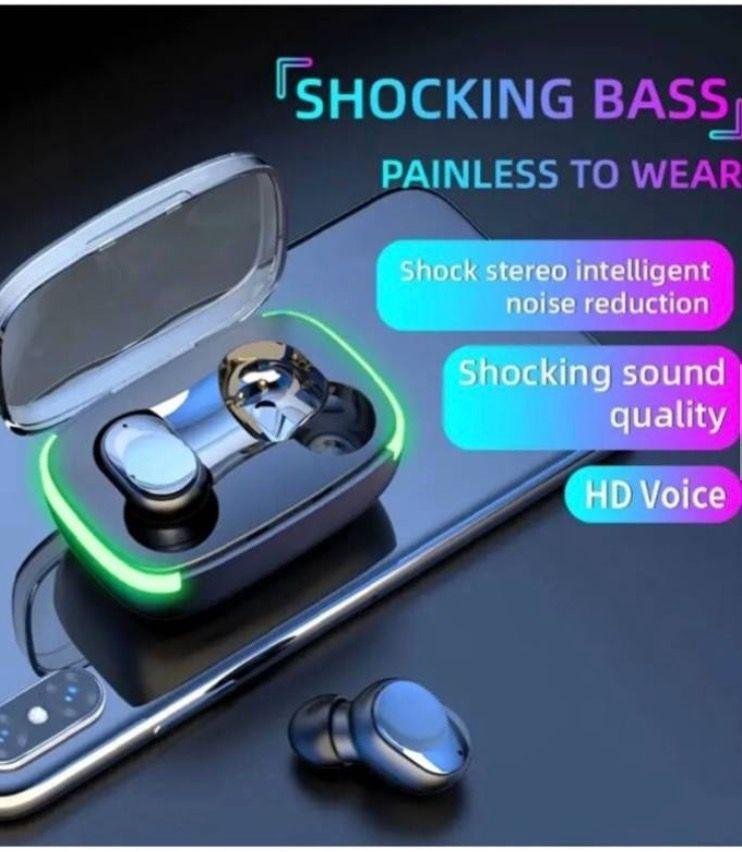 Audifonos Inalambricos Bluetooth TWS 5.1 Con Power Bank y Touch Y60-2
