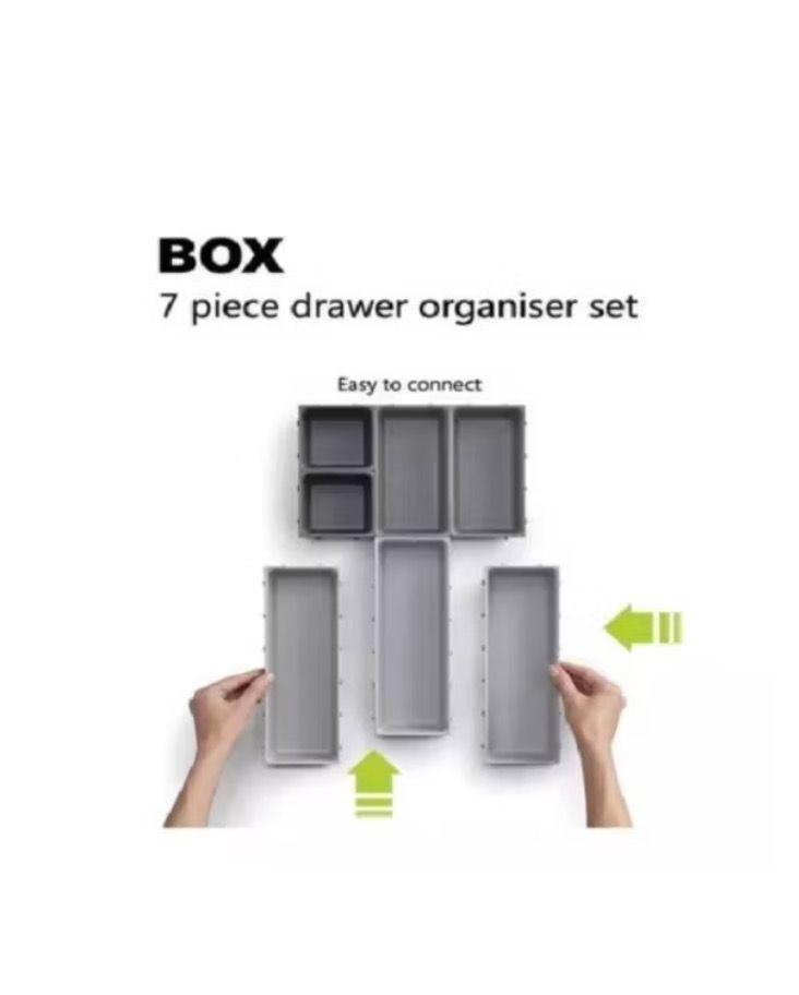 Organizador Cubiertos Utensilios Cajon 7 Piezas Desmontables-2