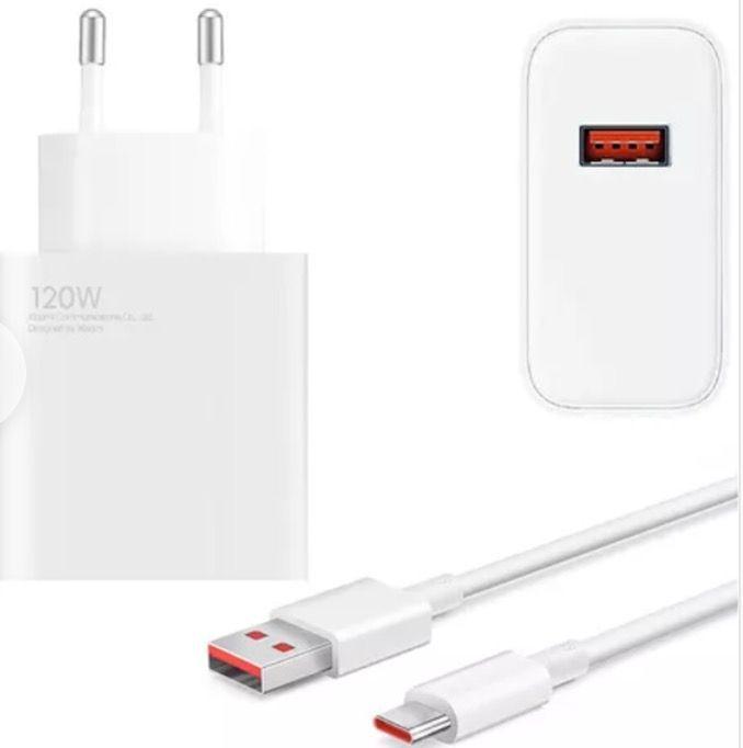 Cargador 120w Usb A Tipo C Pd Ultra Rapida + Cable-0