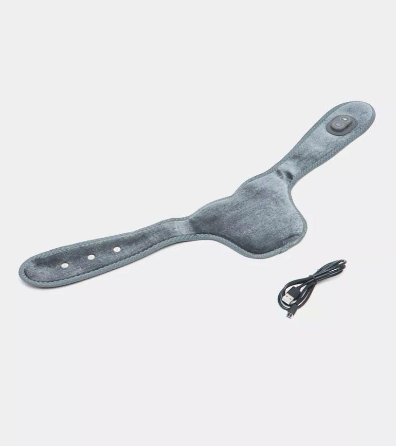 Almohadilla Térmica Vibración Para Cuello Masajeador GRIS Usb-2