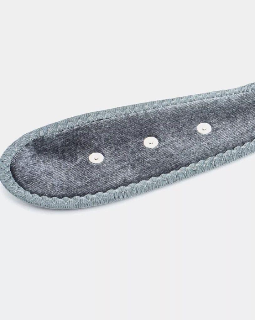 Almohadilla Térmica Vibración Para Cuello Masajeador GRIS Usb-3
