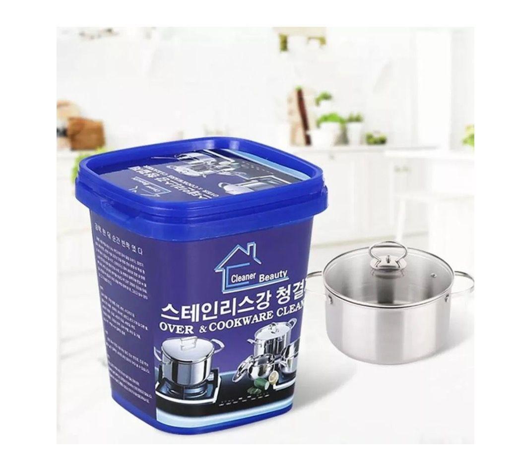 Limpia Olla Multiuso Pasta Crema Limpiador Acero Hogar Inox-3
