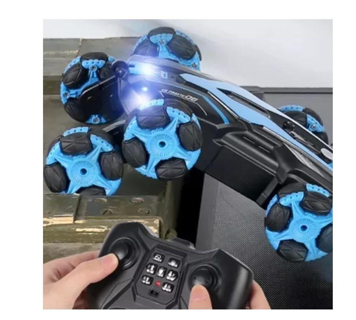 Auto Control Remoto Laser RECARGABLE USB AZUL-3