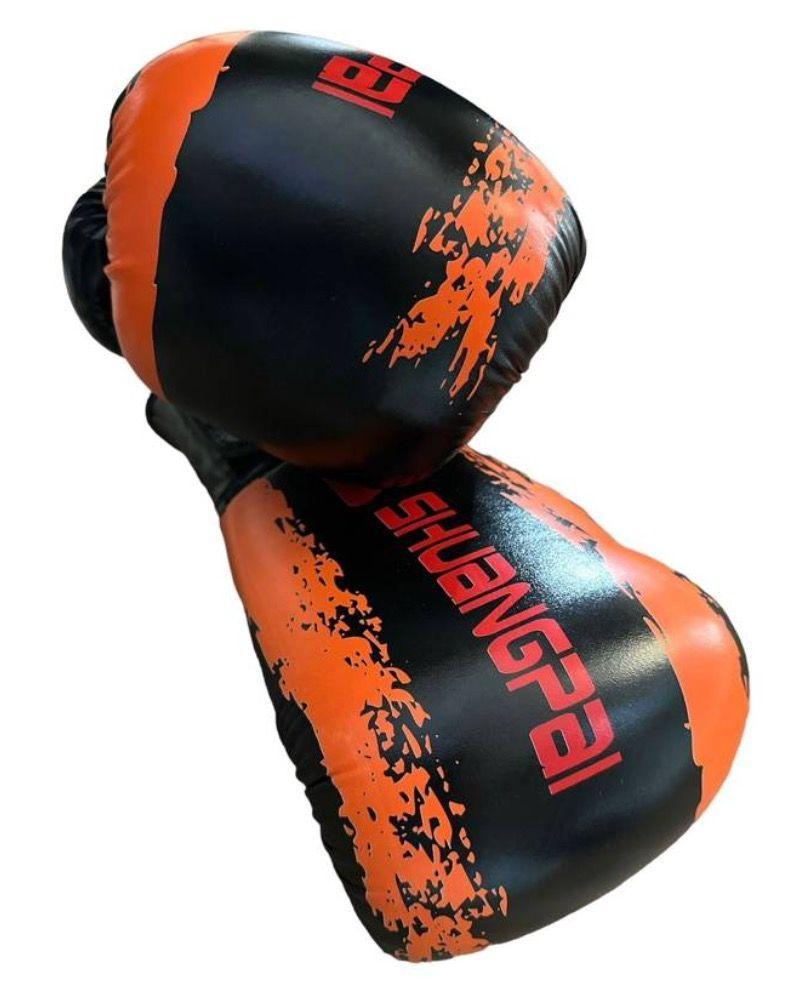 Guantes De Boxeo NEGRO NARANJO 10 Oz-2