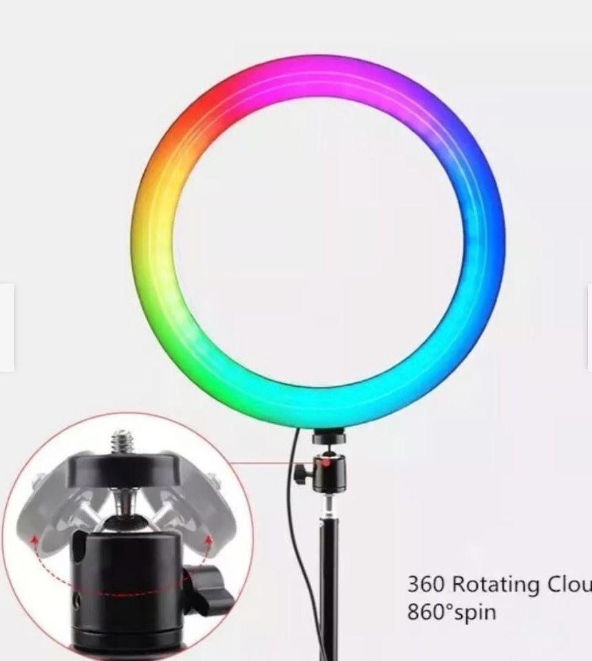 Aro de Luz Led Selfie Celulares 56 CMS 22" mas Tripode-1