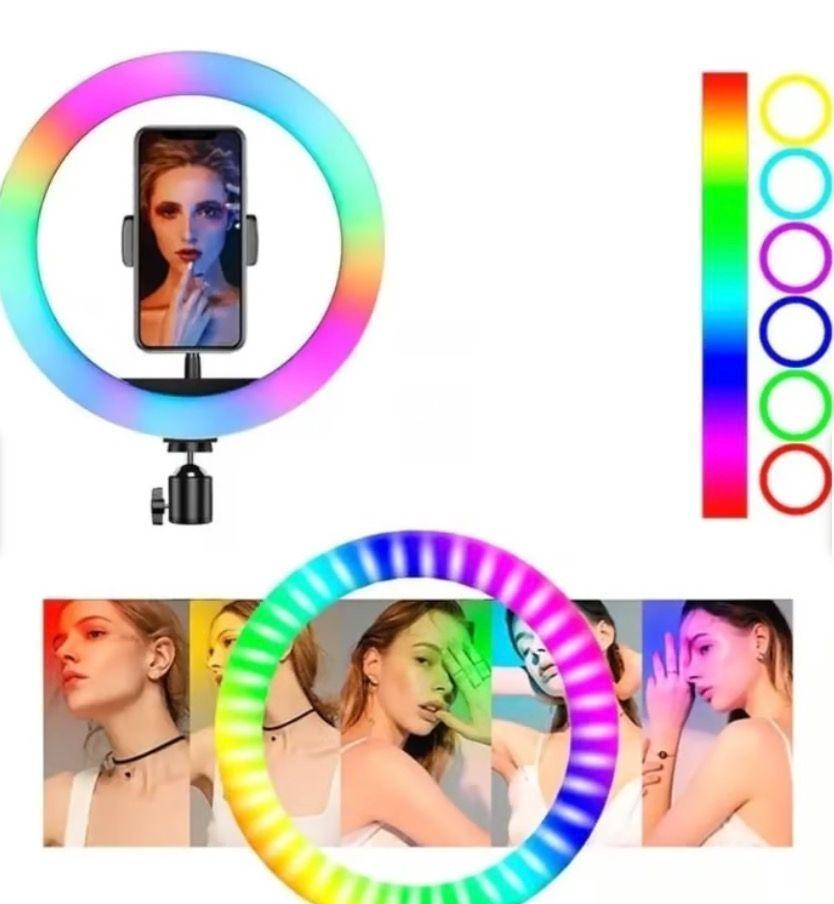 Aro de Luz Led Selfie Celulares 56 CMS 22" mas Tripode-2