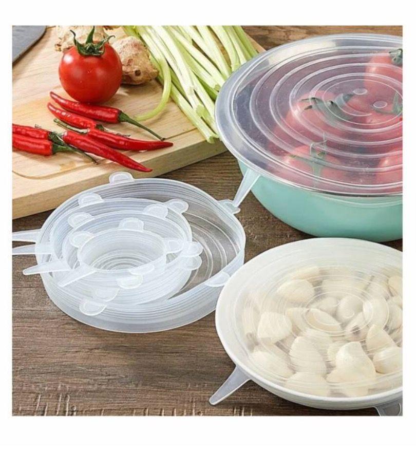 6 Tapas De Silicona Estiradas Tapas De Ahorro De A-2