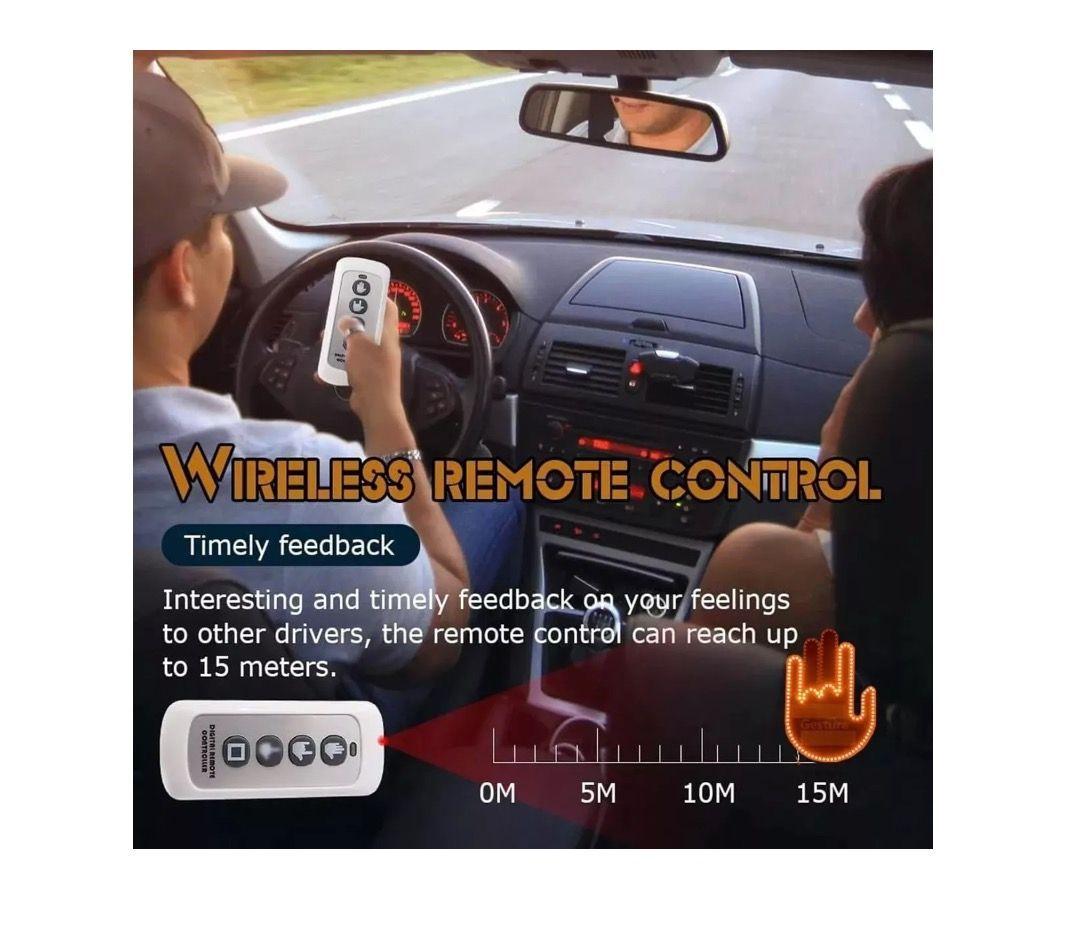 Señal De Mano Led Luz De Gesto Control Remoto a Pilas-6