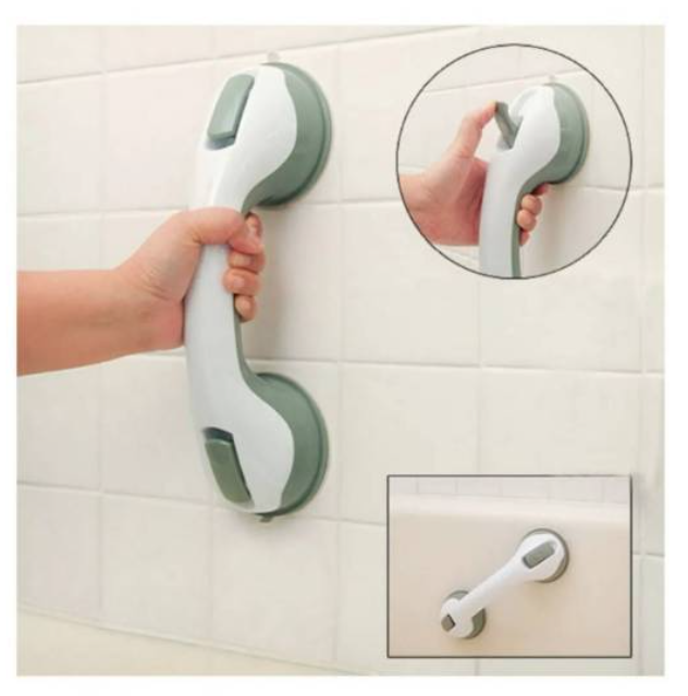 2 x Manilla Agarradera Baño Barra Seguridad Ventosa De Baño-2