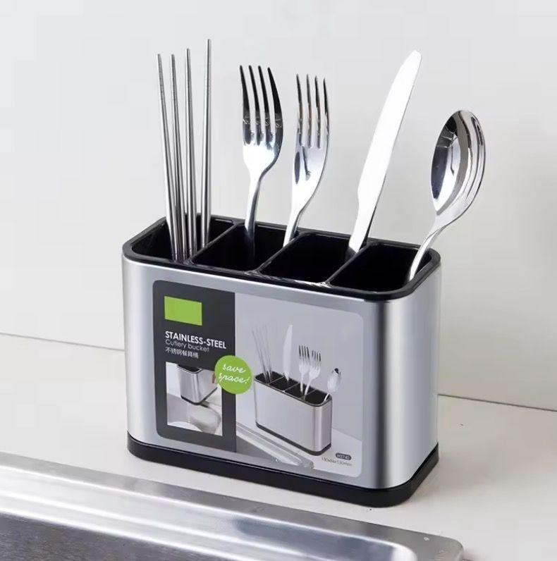 Organizador Porta Cubiertos de Cocina INOX-5