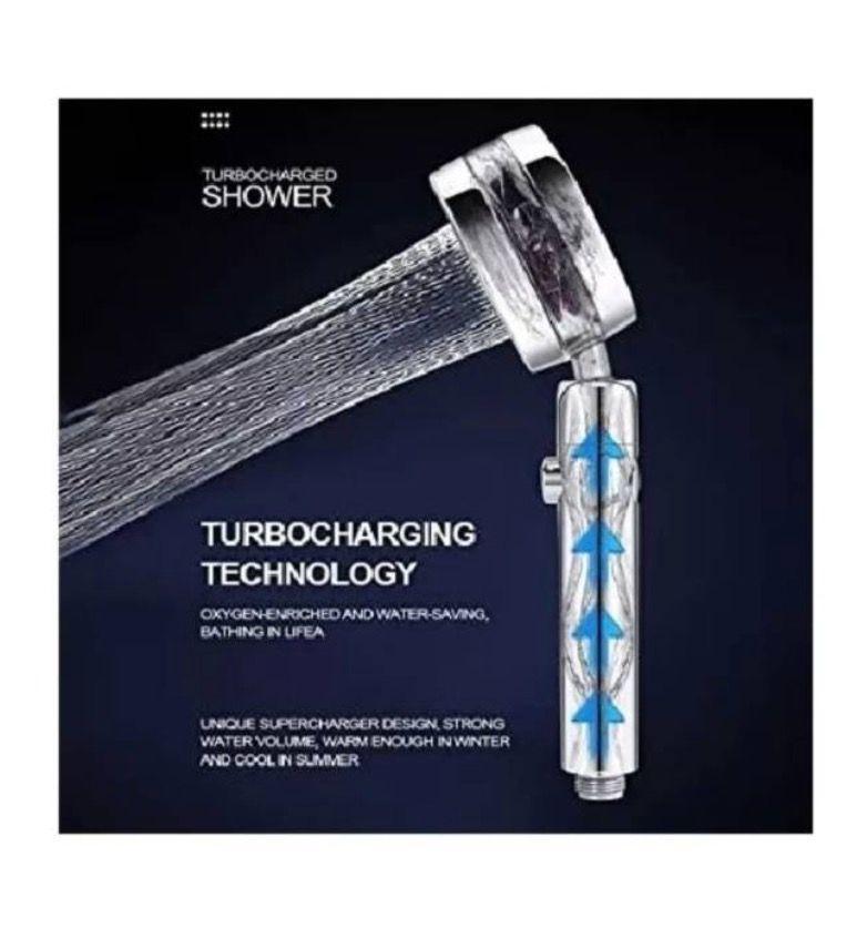 Eco Ducha Cabezal Ducha Telefono Turbina Aumenta P-3