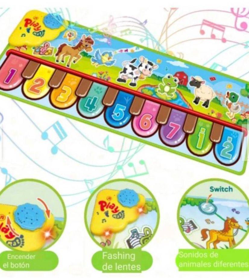 Alfombra De Piano Musical Para Niños y Bebés Infan-3