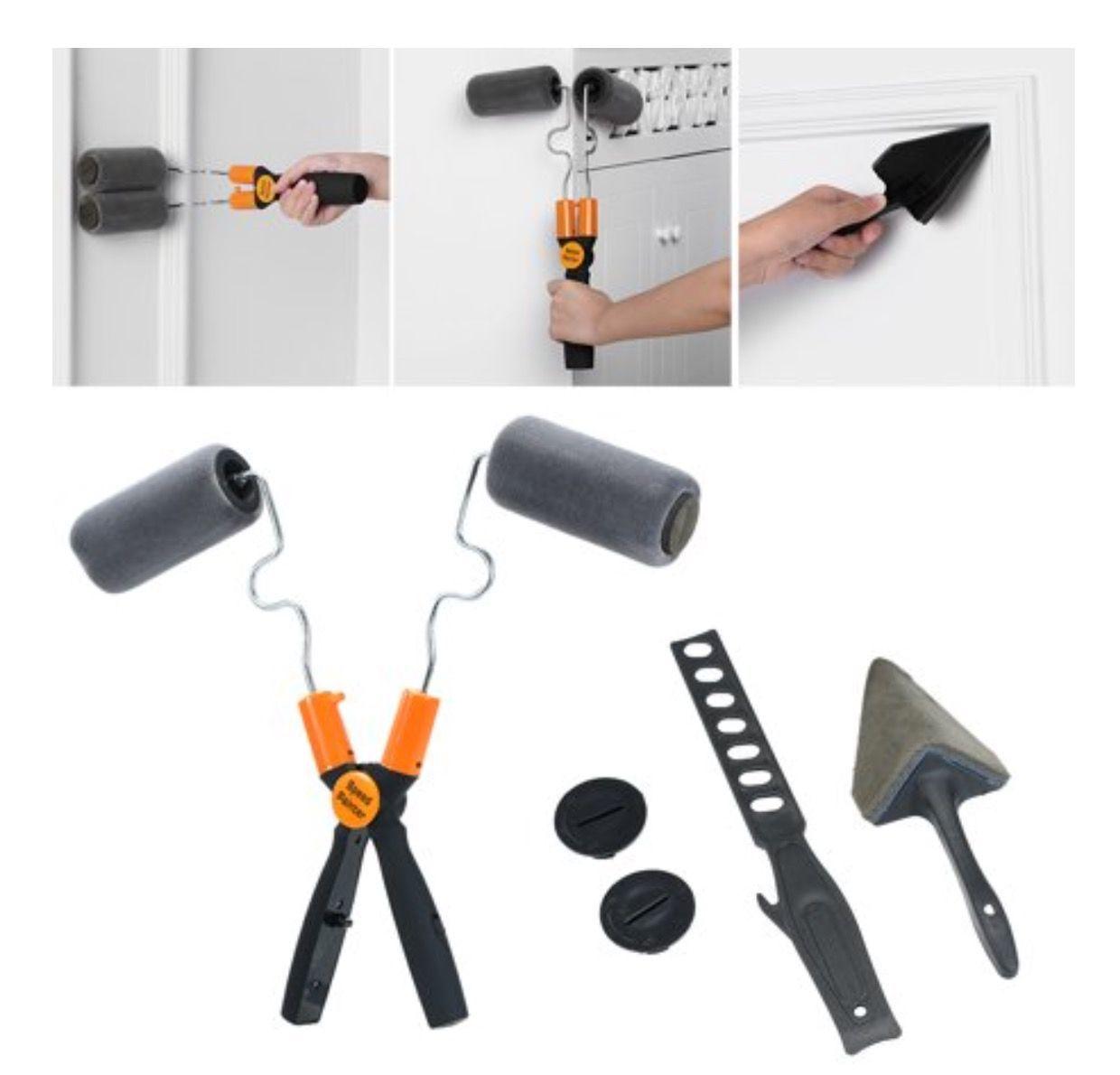 Rodillo Doble Para Pintar Recargable Kit-3
