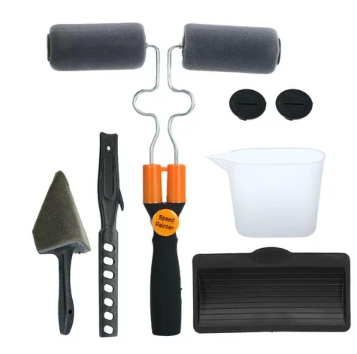Rodillo Doble Para Pintar Recargable Kit-1