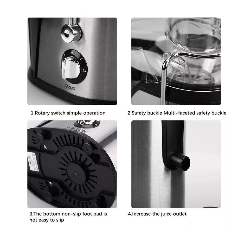 Exprimidor Extractor De Jugo Juicer Slow Juice 1.5-5