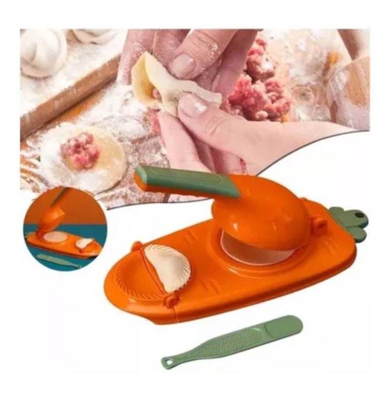 Maquina Para Hacer Mini Empanadas 2 En 1 Prensa -2