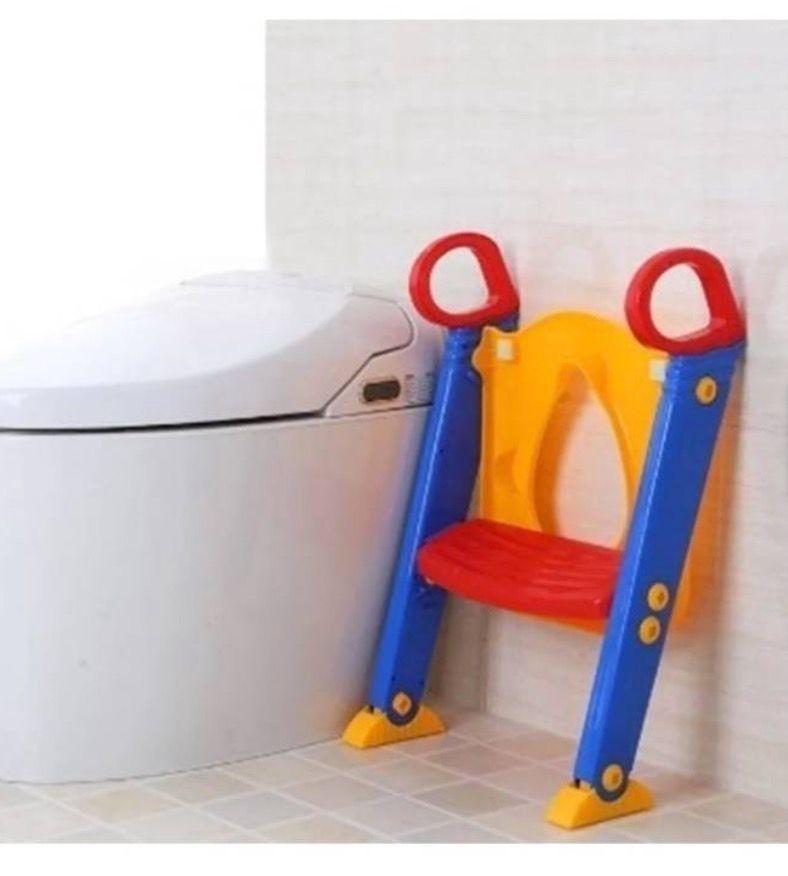 Adaptador Escalera Asiento Baño Para Niños Unisex-4