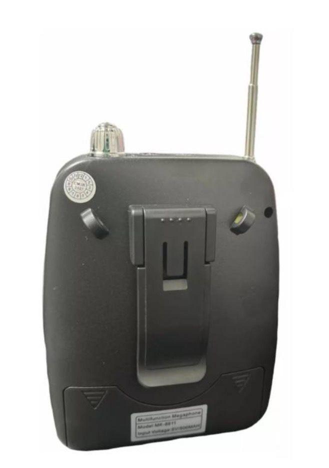 Megafono Bluetooth Amplificador Voz Microfono -2