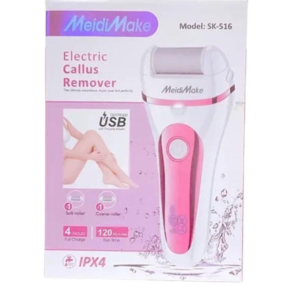 Removedor De Callos Maquina Exfoliadora Para Pies Rosa USB-1