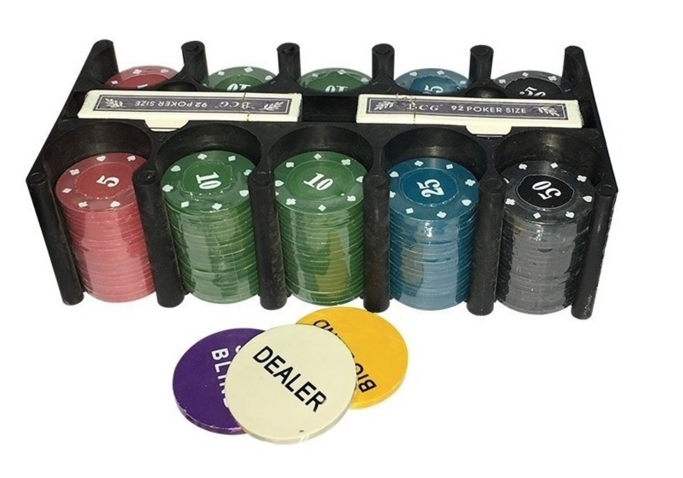 Juego De Mesa 200 Fichas Poker Texas Holden-2