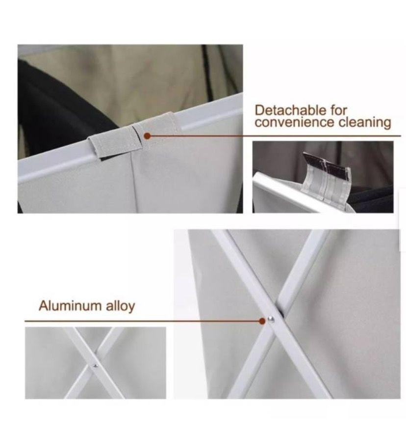 Cesta Canasto Plegable Almacenamiento GRISOSCUROXL-4