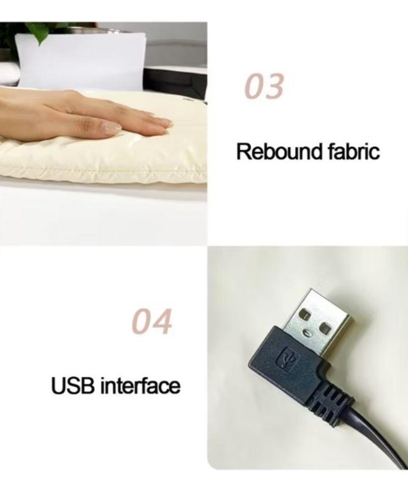 Calentador de Manos Recargable por Usb Bolsa de Calor Ajustable-2