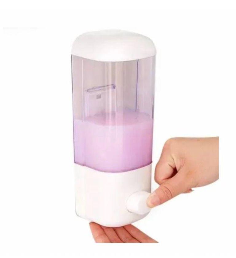 Dispensador Jabón Líquido Gel Shampoo 500 Ml -0