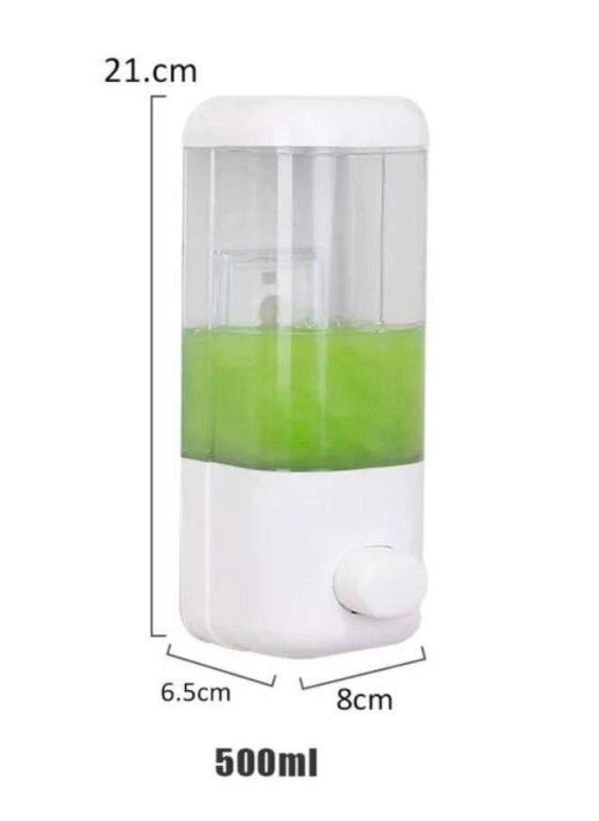 Dispensador Jabón Líquido Gel Shampoo 500 Ml -3