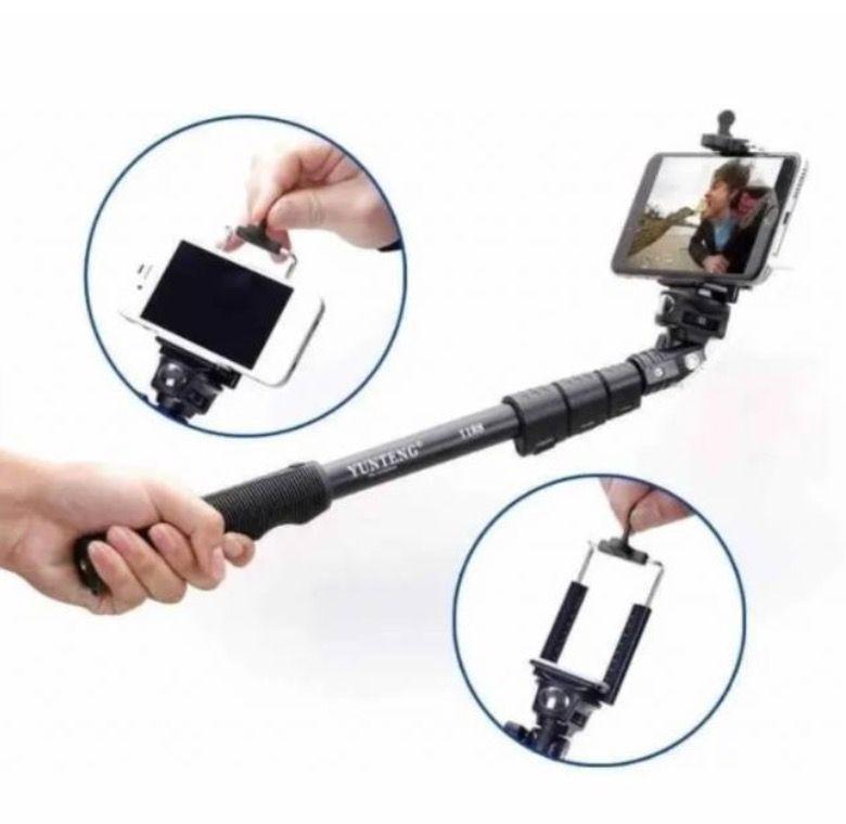 Palo Selfie Regulable 1.25 Mts. Control Bluetooth Recargable-3