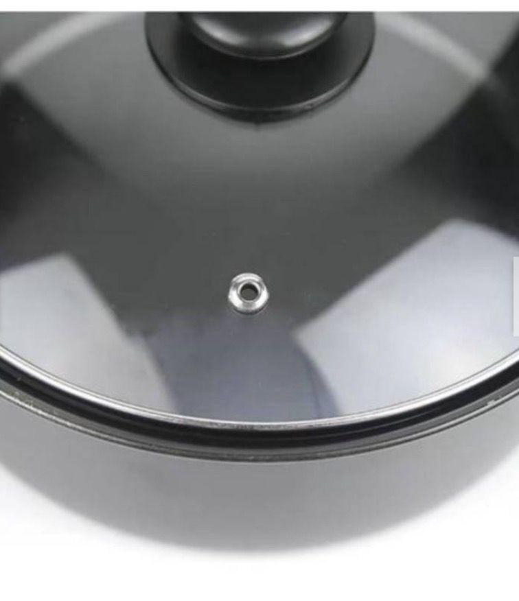 Juego De Ollas y Utensilios de Cocina 13 Piezas NEGRO-2