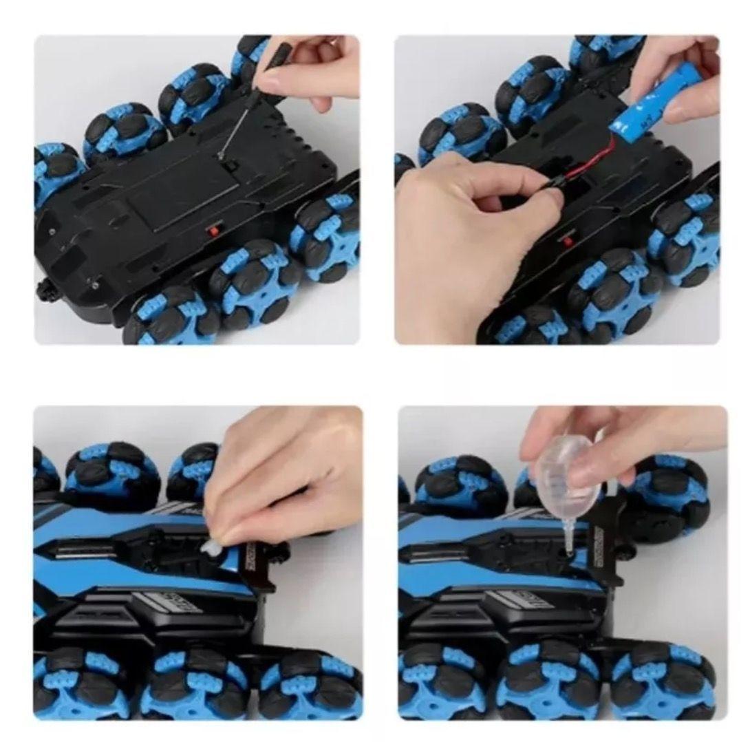 Auto Control Remoto Sprayer RECARGABLE USB ROJO-5