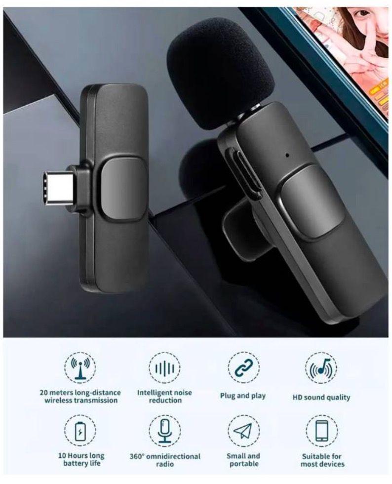 Micrófono Inalámbrico Para ANDROID TIPO C X2 MIC-2