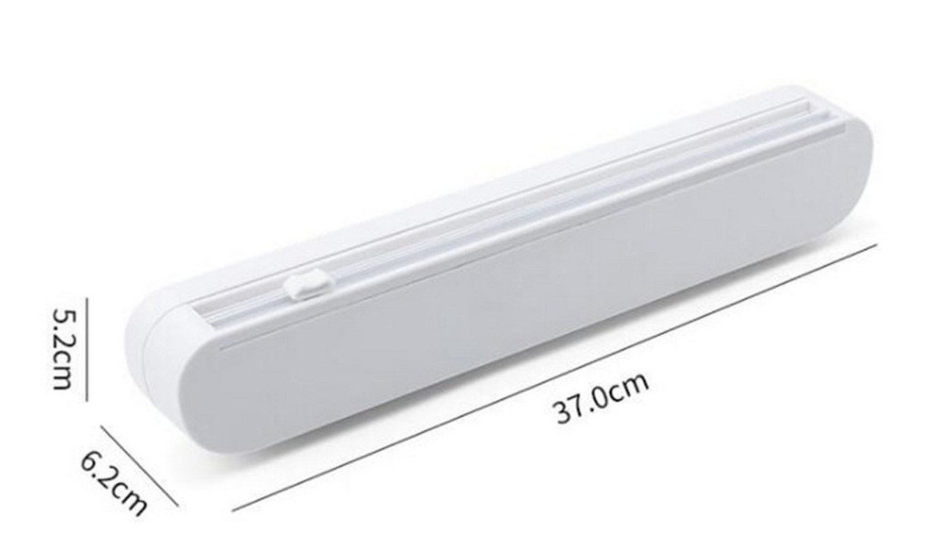 Dispensador De Papel Alusa Cortador Film Porta Rollo Cocina-2