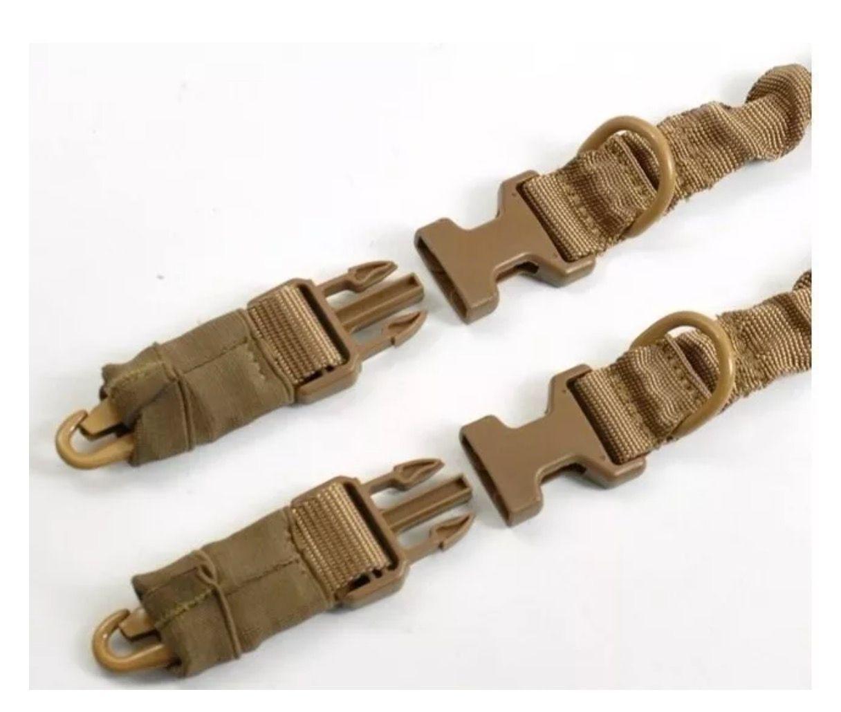 Correa Táctica Dos Puntos + Dos Ganchos Para Replica Airsoft-3