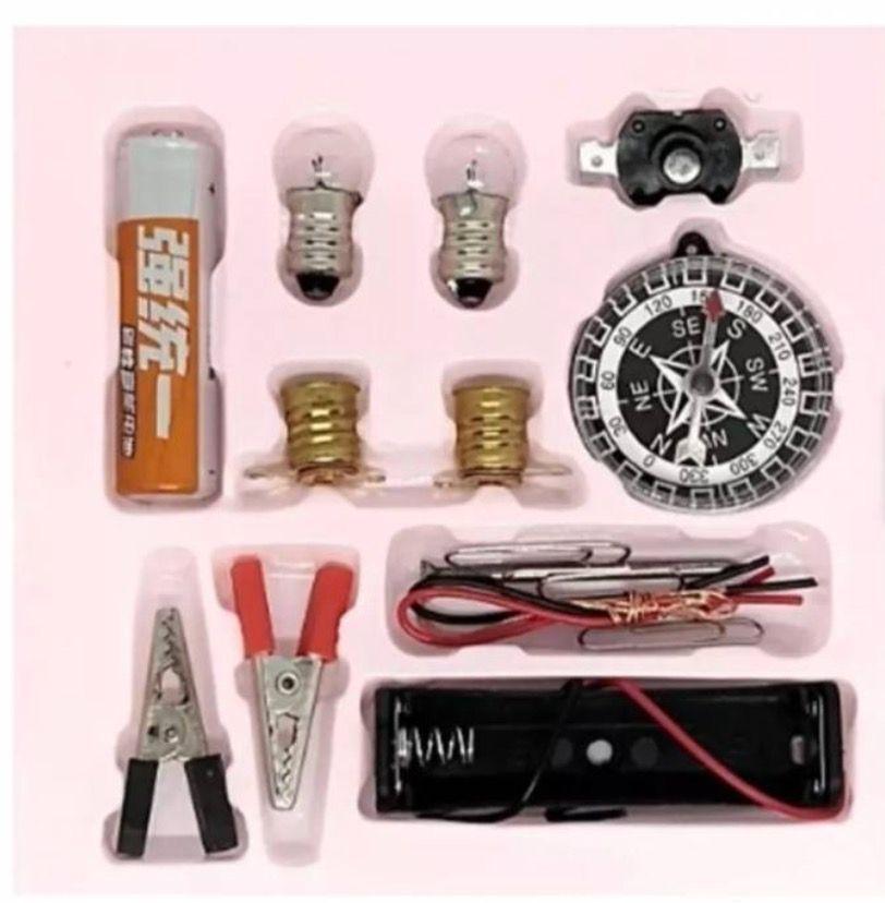 Kit Circuito Eléctrico Escolar 17 Piezas -0